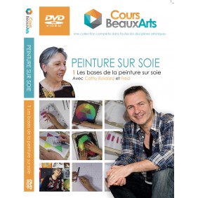 Livre peinture sur soie