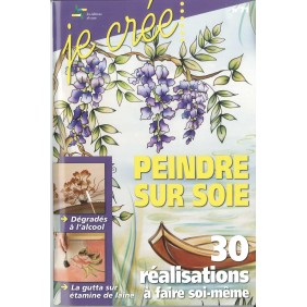 Livre peinture sur soie