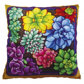 Housse de coussin en soie - pongé 10 - 40x 40 cm 